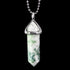 Indian Agate Gemstone Pendant Necklace